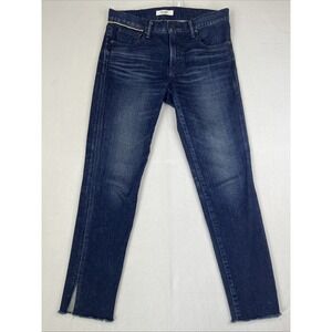 MOUSSY VINTAGE Skinny Fit Jeans Womens Size 27 Split Ankle Fray
